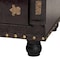 Baxton Studio Charlier Brown Upholstered Wood Storage Ottoman with Drawer 153-9185 - alternate 9